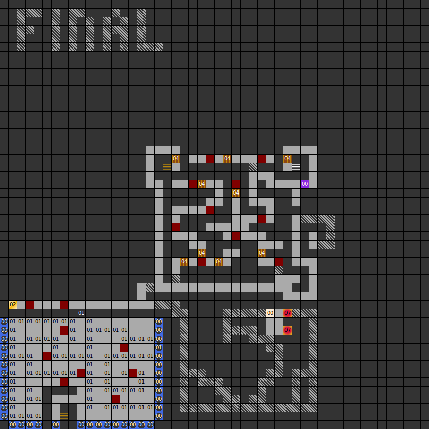 Dungeons of Avalon, castle level 2 map