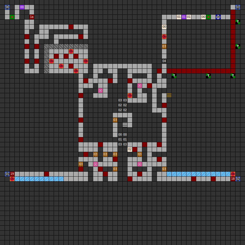 Dungeons of Avalon, castle level 3 map