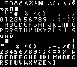 K240 font